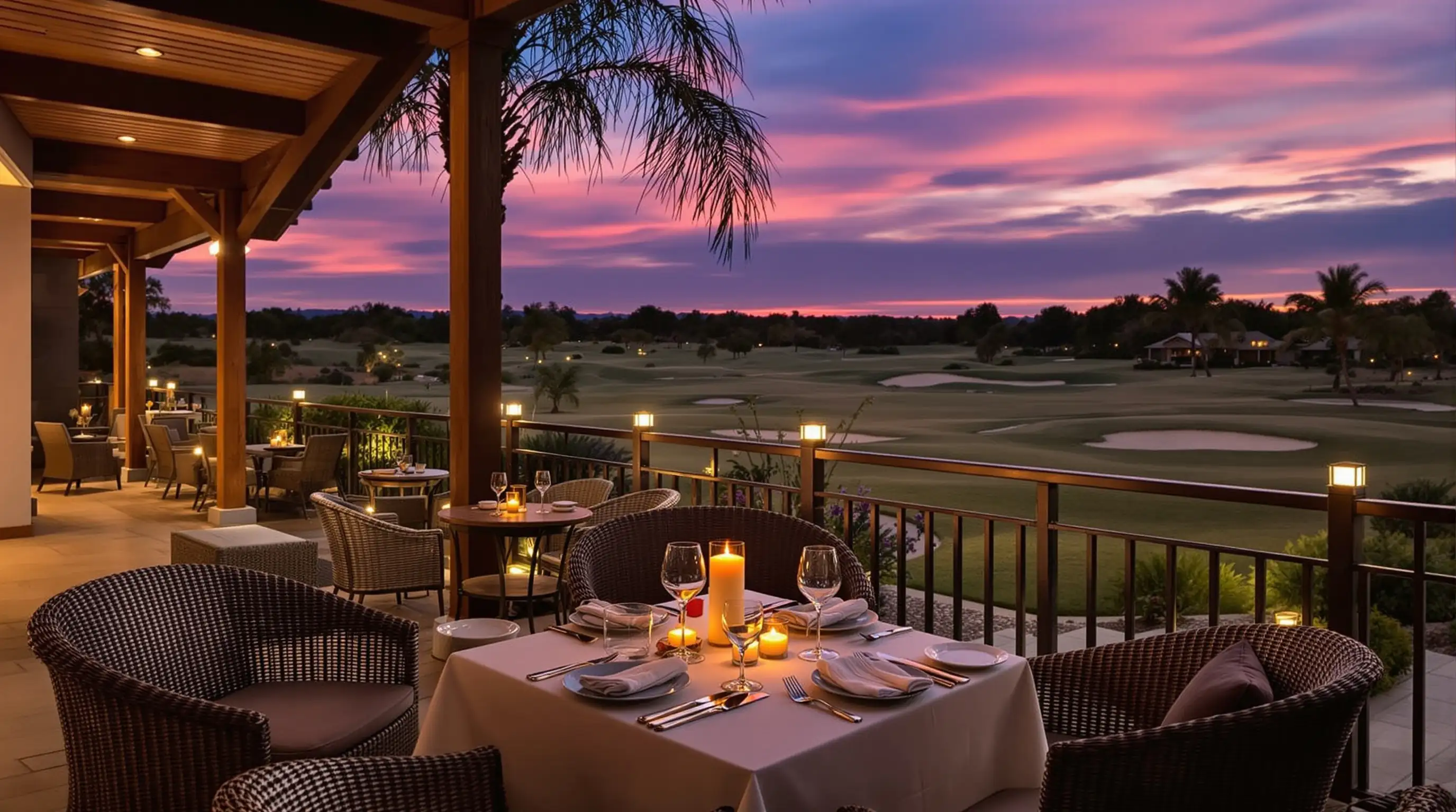 Sunset dinner in Murcia